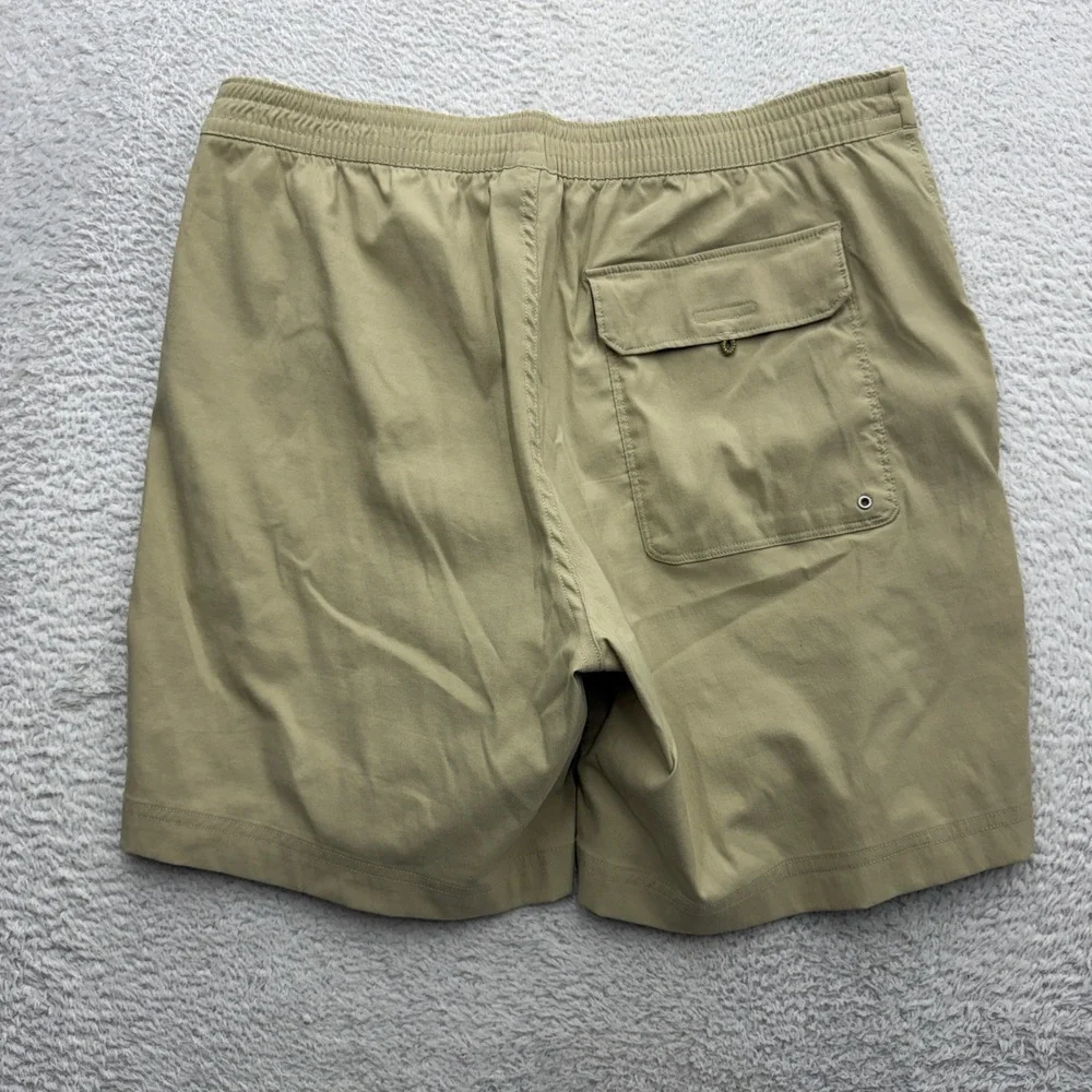 The North Face Mens Class V Belted Shorts Khaki Tan Hiking Outdoor Size 32